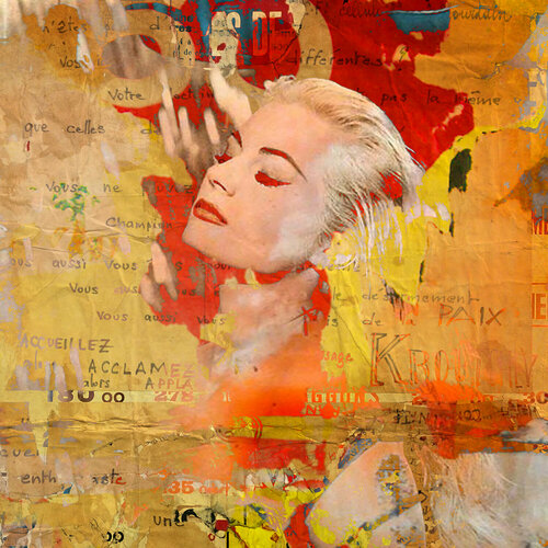 Anita Ekberg  art 2 par Thomas Dellert, Édition en vente sur Singulart