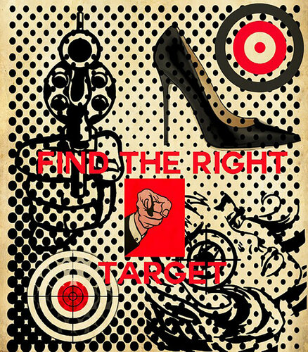 Right Target par Thomas Dellert, Édition en vente sur Singulart
