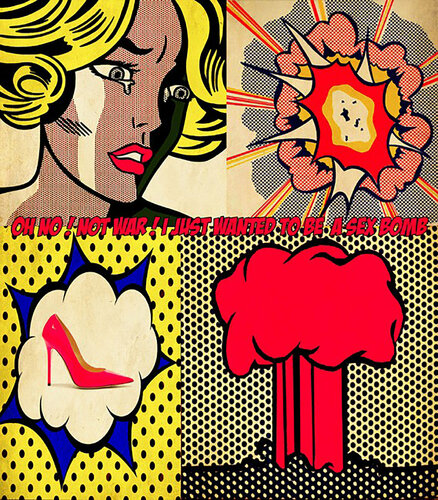 No War Just a Sex Bomb par Thomas Dellert, Photographie en vente sur Singulart
