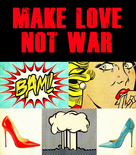 Make LOVE not War par Thomas Dellert, Photographie en vente sur Singulart