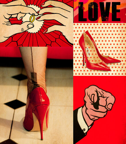 LOVE  is RED and makes you HIGH par Thomas Dellert, Édition en vente sur Singulart