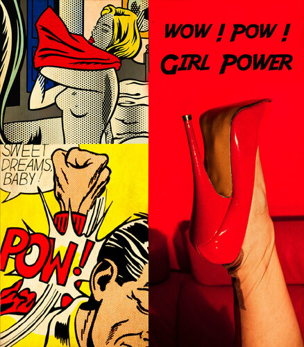 GIRL POWER  NOW de Thomas Dellert, Impresión a la venta en Singulart