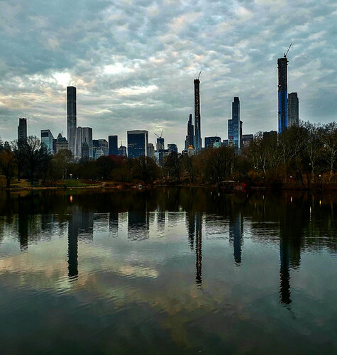 Manhattan  Skyline  Reflection de Thomas Dellert, Fotografía a la venta en Singulart