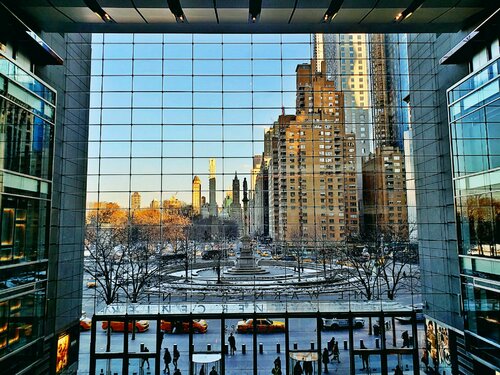 Manhattan Columbus Circle van Thomas Dellert, Fotografie te koop op Singulart