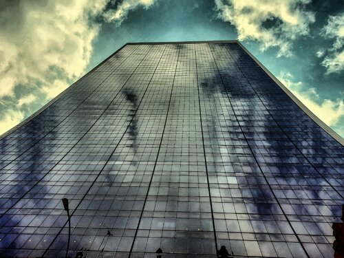 Manhattan Sky Scraper de Thomas Dellert, Fotografía a la venta en Singulart