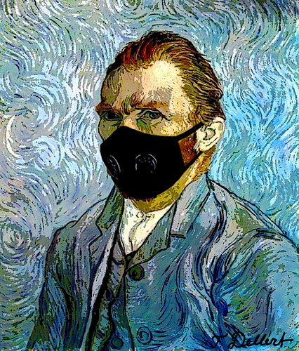 VINCENT VAN GOGH par Thomas Dellert, Édition en vente sur Singulart