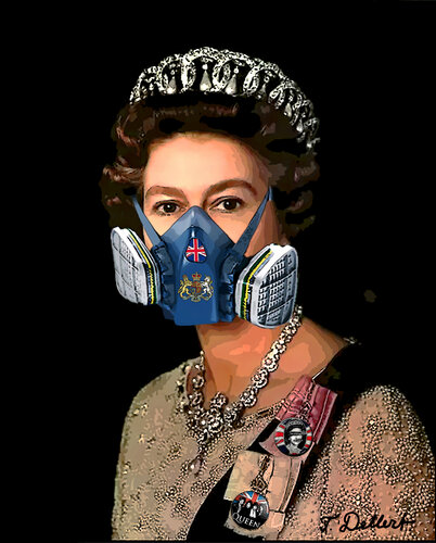 QUEEN ELISABETH par Thomas Dellert, Édition en vente sur Singulart