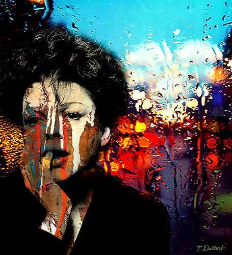 Judy  come rain come shine par Thomas Dellert, Photographie en vente sur Singulart