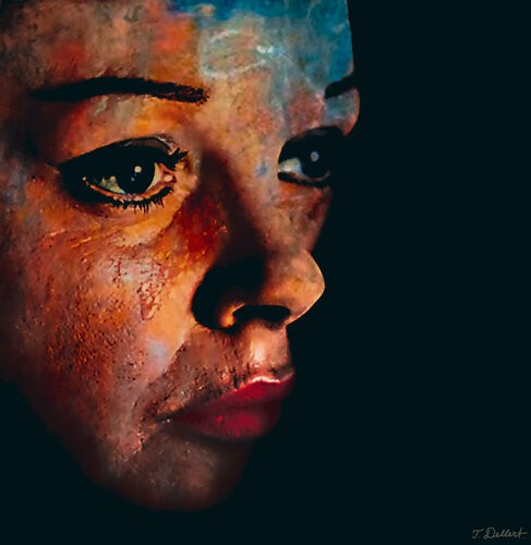 JUDY  tears of a rainbow par Thomas Dellert, Édition en vente sur Singulart