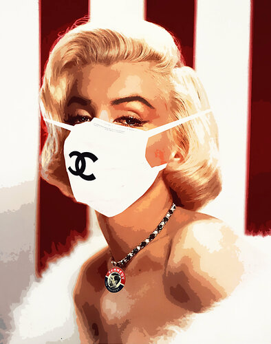 Marilyn Monroe par Thomas Dellert, Édition en vente sur Singulart