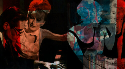 Bill Evans and Monica Zetterlund par Thomas Dellert, Photographie en vente sur Singulart