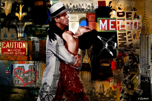 Manhattan  Paris Dance par Thomas Dellert, Photographie en vente sur Singulart