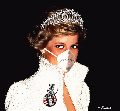 LADY D par Thomas Dellert, Édition en vente sur Singulart