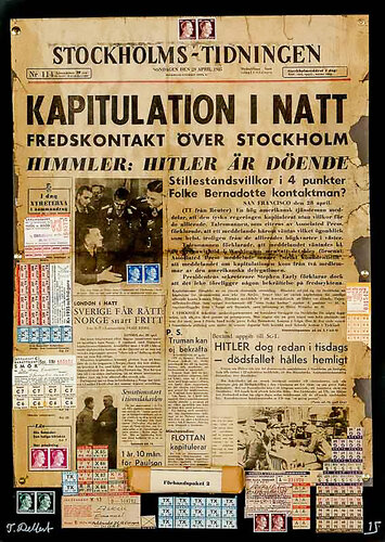 Kapitulation i Natt par Thomas Dellert, Œuvre sur papier en vente sur Singulart