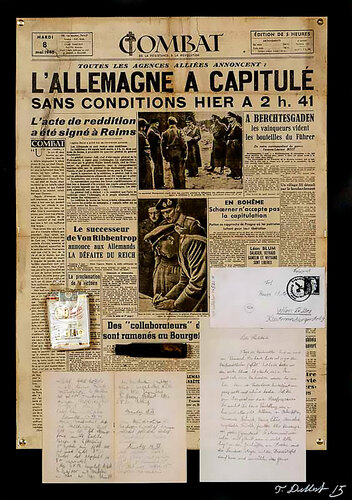 Unconditional Surrender  8 of May 1945 par Thomas Dellert, Œuvre sur papier en vente sur Singulart