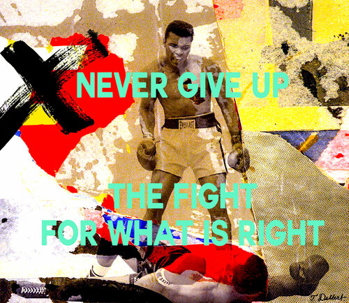 Never Give Up par Thomas Dellert, Édition en vente sur Singulart