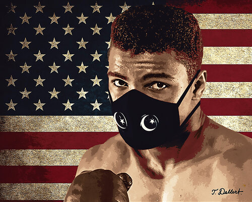 Fighter for  GOD par Thomas Dellert, Photographie en vente sur Singulart