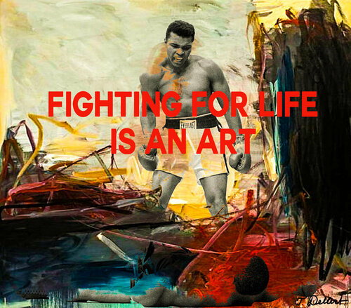 Fighting is an ART par Thomas Dellert, Photographie en vente sur Singulart