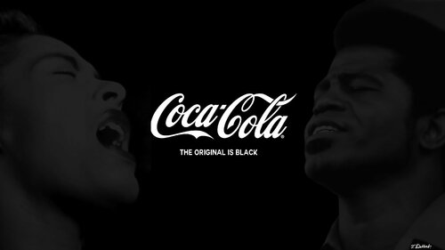 COKE IS BLACK  1 de Thomas Dellert, Impresión a la venta en Singulart