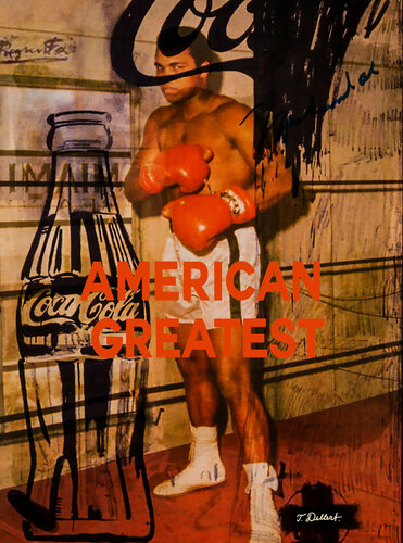 American greatest Ali and Coke.    after coke by Andy Warhol par Thomas Dellert, Édition en vente sur Singulart