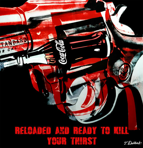 RELOADED.    after Andy Warhol van Thomas Dellert, Afdruk te koop op Singulart