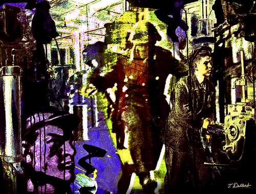 Jump to Freedom  version 4 van Thomas Dellert, Afdruk te koop op Singulart