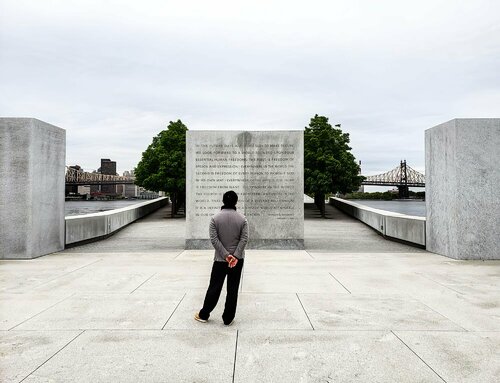 Roosevelt Island  NY par Thomas Dellert, Photographie en vente sur Singulart