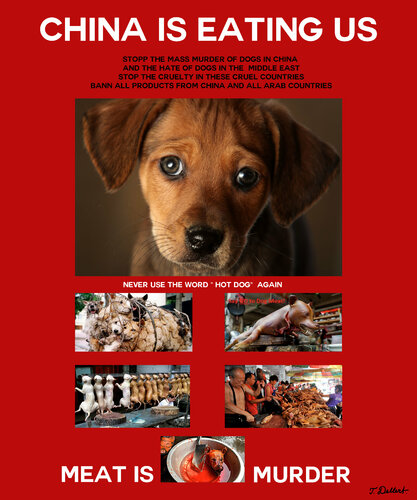 DONT EAT DOGS par Thomas Dellert, Édition en vente sur Singulart