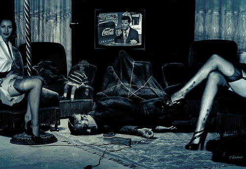 Death by Coca Cola.        Homage a Helmut Newton Thomas Dellert
