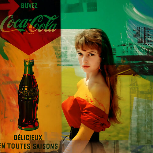 BB  and  Coca Cola par Thomas Dellert, Édition en vente sur Singulart