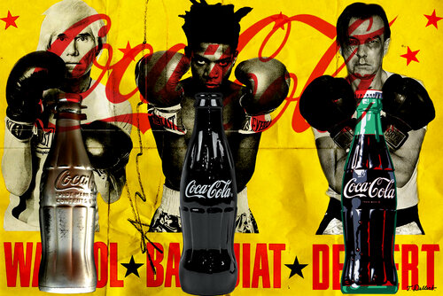 3 Pop Artists and 3 Cokes Thomas Dellert