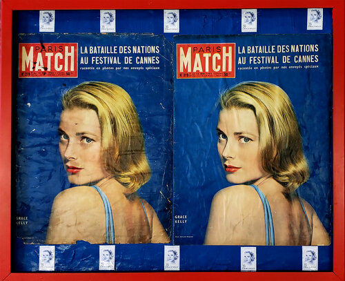 Grace Kelly Cannes Film Festival 1955 van Thomas Dellert, Werk op papier te koop op Singulart