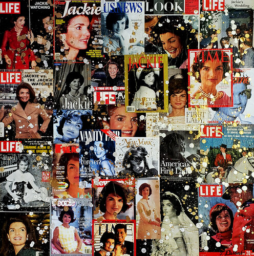 The Look the LIFE and Style of Jackie Kennedy Onassis van Thomas Dellert, Schilderij te koop op Singulart