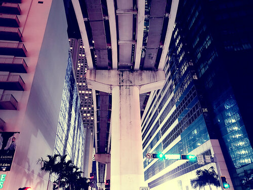 Miami Highway van Thomas Dellert, Fotografie te koop op Singulart