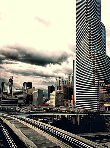 Miami Futuristic City van Thomas Dellert, Fotografie te koop op Singulart
