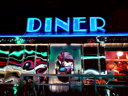 Miami Vintage Diner par Thomas Dellert, Photographie en vente sur Singulart
