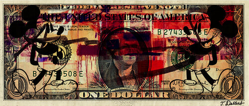 WARHOL MICKEY DOLLAR par Thomas Dellert, Photographie en vente sur Singulart