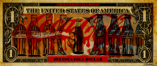 ONE COCA COLA DOLLAR par Thomas Dellert, Photographie en vente sur Singulart