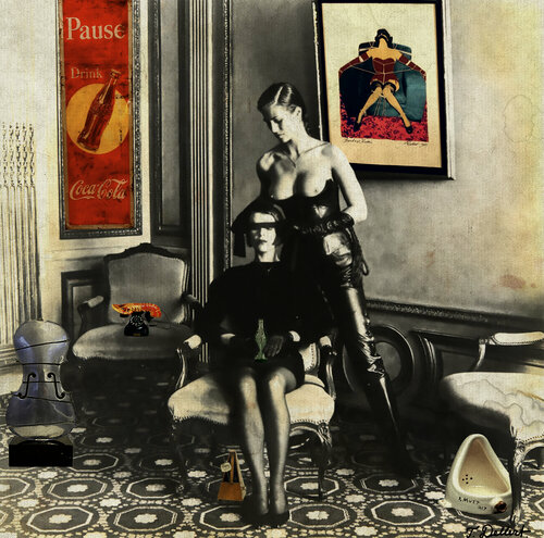 Guess whats in the bottle van Thomas Dellert, Afdruk te koop op Singulart