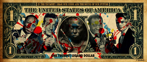 ONE TRUMPET LEGAND DOLLAR    ( Clifford Brown Harry James Miles Davis Luis Armstrong Chet Baker ) Thomas Dellert