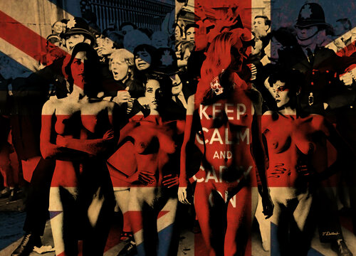 Keep Calm !  and take your clothes of par Thomas Dellert, Photographie en vente sur Singulart