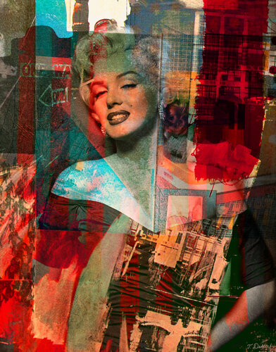 Manhattan Monroe  ( part of the series The American Dream 2020 ) par Thomas Dellert, Édition en vente sur Singulart