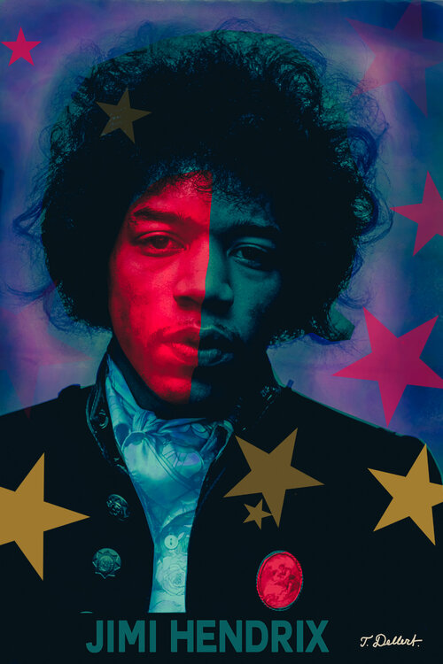 JIMI HENDRIX.    compose the best  rock guitarist ever Thomas Dellert