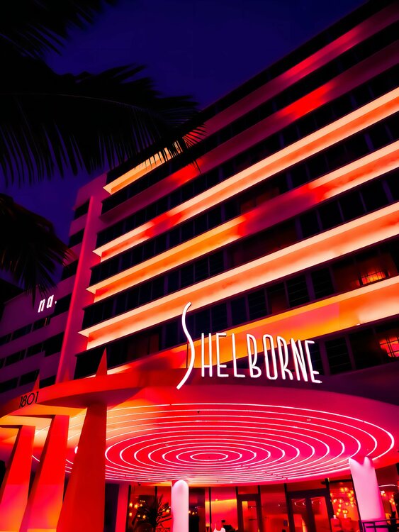 Pink Neon Hotel Miami Thomas Dellert