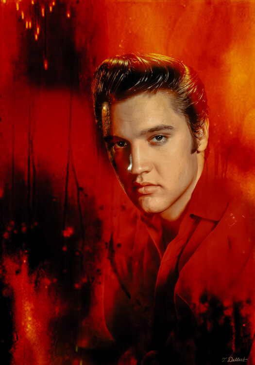 Elvis Burning LOVE Thomas Dellert