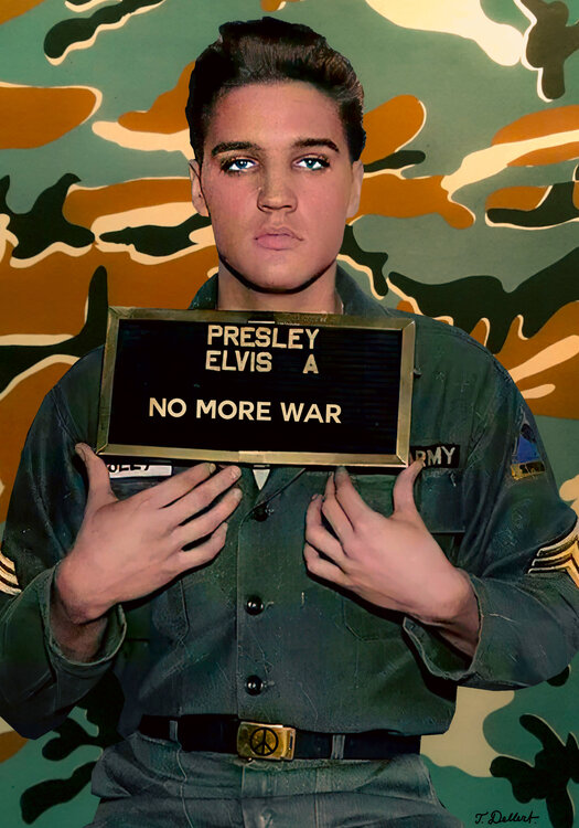 ELVIS  No More War Thomas Dellert