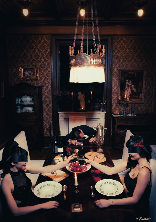 The LAST SOUP   ( inspired by the Bible story of the Last Supper ) Thomas Dellert