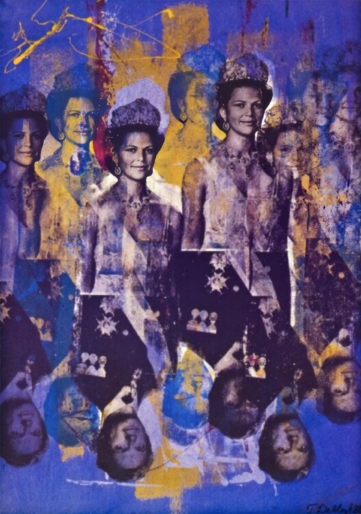 King carl Gustaf and Queen Silvia of Sweden.          ( NEW PRINTS AVAILABLE ) Thomas Dellert