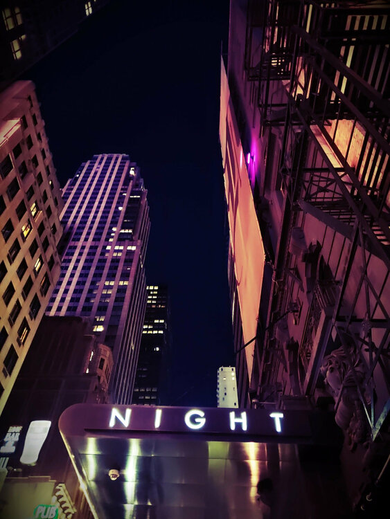 Night in Manhattan Thomas Dellert