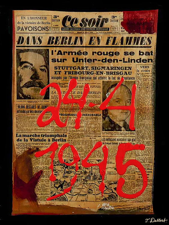 Berlin in Flames   1945 Thomas Dellert